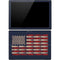 Blue Bullet American Flag Surface Pro 4 Skin